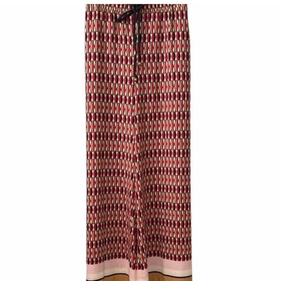 ELLEN TRACY Multi Colored Medium Wide Palazzo Pants - Picture 1 of 5